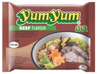 Yum Yum skyndinúðlur með nautakjötsbragði