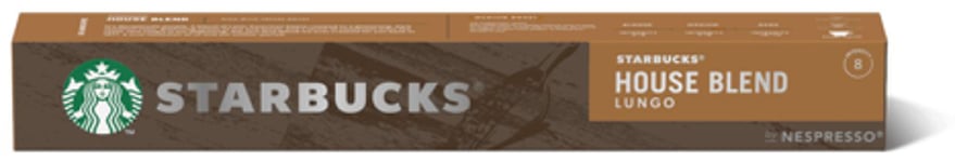 Starbucks House Blend Lungo frá Nespresso 57 g