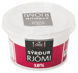 Ms sýrður rjómi 180 gr 18%