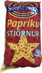 Stjörnusnakk Papriku Stjörnur 90 g