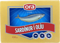 Ora sardínur olía 106 gr