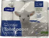 Lambi wc pappír 12 stk