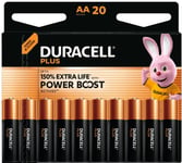 Duracell Plus Power Boost AA 20 stk.