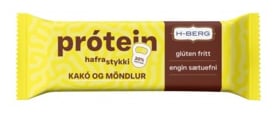 H-Berg próteinhafrastykki með kakó og möndlum 60 g
