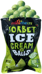 Mini Melts kíví-sorbet ískúlur 72 g