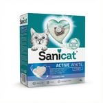 Sanicat Active White ilmefnalaus ofurklumpandi kattasandur 6 l