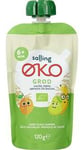 Salling ØKO lífrænn hafragrautur með peru, apríkósu og banana 120 g