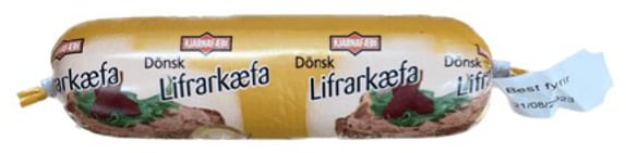 K.f dönsk lifrakæfa 190 gr