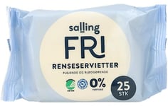 Salling FRI andlitshreinsiþurrkur 25 stk.