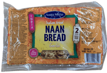 Santa Maria Naanbrauð með hvítlauk 260 g