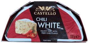 Castello Chili hvítmygluostur 150 g