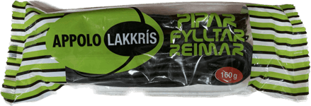 Appolo Lakkrís Fylltar Reimar 160 g