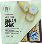 Rema múslí bar banana 6*25g