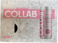 Collab Jarðarberja & Sítrónu 12 x 330 ml