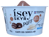 Ísey Skyr Púff Kaffi og Súkkulaði 125 g