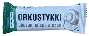 Hberg orkustykki m/döðlum og kakó 50 gr
