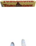Toblerone mjólkursúkkulaði með hunangi og möndlunúggati 360 g