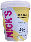 Nick's sjávarsalt- og karamelluís 473 ml