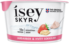 Ísey skyr jarðarber & hvítt súkkulaði 170 g