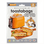 Toastabags endurnýtanlegir brauðristarpokar 2 stk