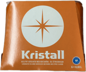 Kristall Kolsýrt Bergvatn með Nektarínu- og Sítrusbragði 6 x 330 ml