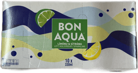Bon Aqua Límónu & Sítrónu Létt Kolsýrt 10 x 330 ml