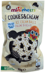 Mini Melts Cookies & Cream ískúlur 70 g