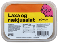 Bónus Laxa og rækjusalat 200 g