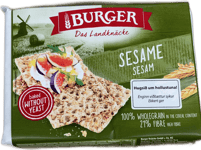 Burger Das Landknäcke Hrökkbrauð með Sesam 250 g