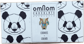 Omnom smákökur og rjómi hvítt súkkulaði 60 g