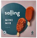 Salling Mini Mix íspinnar 6 stk., 210 g / 300 ml