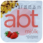 MS Abt-mjólk með jarðarberjum og morgunkorni 162 g