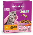 Whiskas Junior kettlingafóður með kjúklingi 800 g