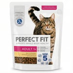 Perfect Fit fyrir fullorðna ketti 1+ ríkt af kjúklingi 750 g