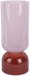 Vasi Large Soft pink w. red ochre