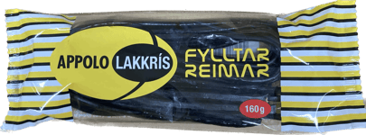 Appolo Lakkrís Fylltar Reimar 160 g