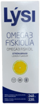 Lýsi Omega-3 Fiskiolía Sítrónubragð 240 ml