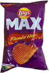 Lay's Max Flamin' Hot kartöfluflögur 150 g