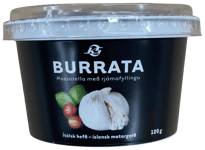 KS Burrata Ferskur Mozzarella með rjómafyllingu 120 g