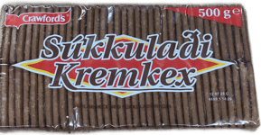 Crawford's Súkkulaði Kremkex 500 g
