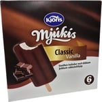 Kjörís Mjúkís pinnar klassískur 6 stk
