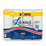 Bónus Lúxus Salernispappír 3ja laga 12 stk