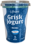 Biobú Lífræn Grísk Jógúrt Hrein Laktósaskert 500 g
