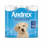 Andrex Complete Clean 9 rúllur