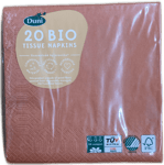 Duni Bio pappírsservíettur Earth Terra 20 stk