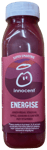 Innocent Energise ofursmoothie með jarðarberjum, kirsuberjum, epli, guarana og hörfræjum 300 ml