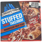 Chicago Town Takeaway Magnificent Meat Feast pítsa með fylltum barmi 640 g