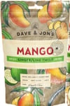 Dave & Jon's mangó, engifer og lime 100 g