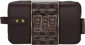 Baylis & Harding Black Pepper & Ginseng Lúxus Herra Snyrtitaska og Gjafasett