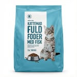 REMA 1000 kattamatur, heilfóður með fiski, 2 kg
